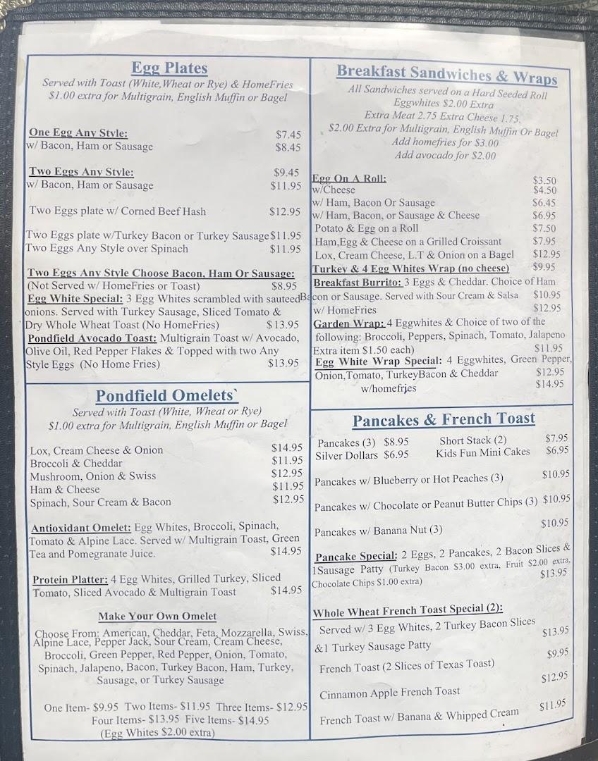 Pondfield Cafe